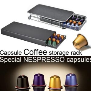 Coffee capsule storage rack (drawer type) for nespresso