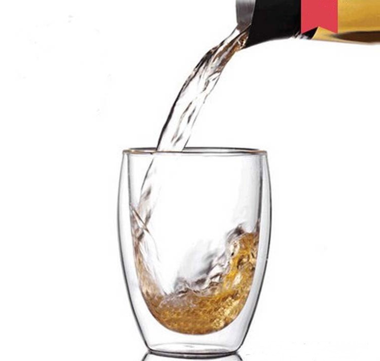 Heat resistant glass double coffee cup – Image 5