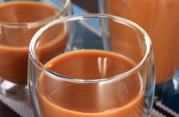 Heat resistant glass double coffee cup – Image 8